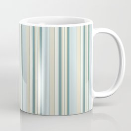 Beach house stripes Coffee Mug