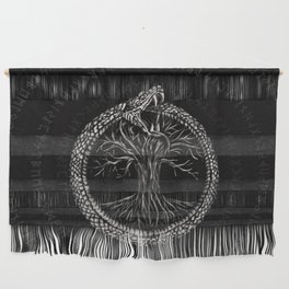 Ouroboros with Tree of Life Wall Hanging