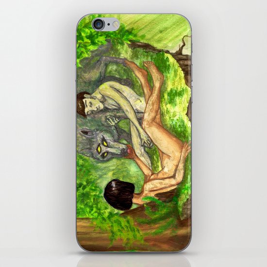 "The Haunted Man" by Virginia McCarthy & Cap Blackard iPhone & iPod Skin