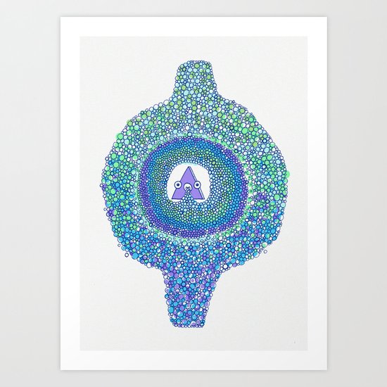 Bubbles Art Print