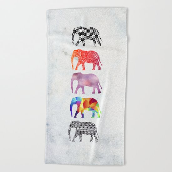 Elephantz Beach Towel