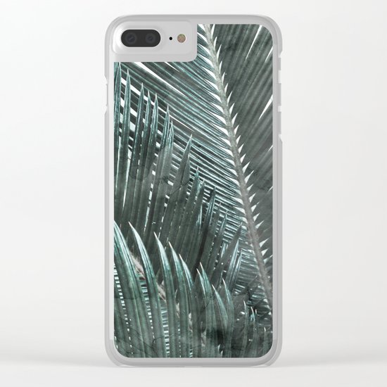 Simply Palms Clear iPhone Case