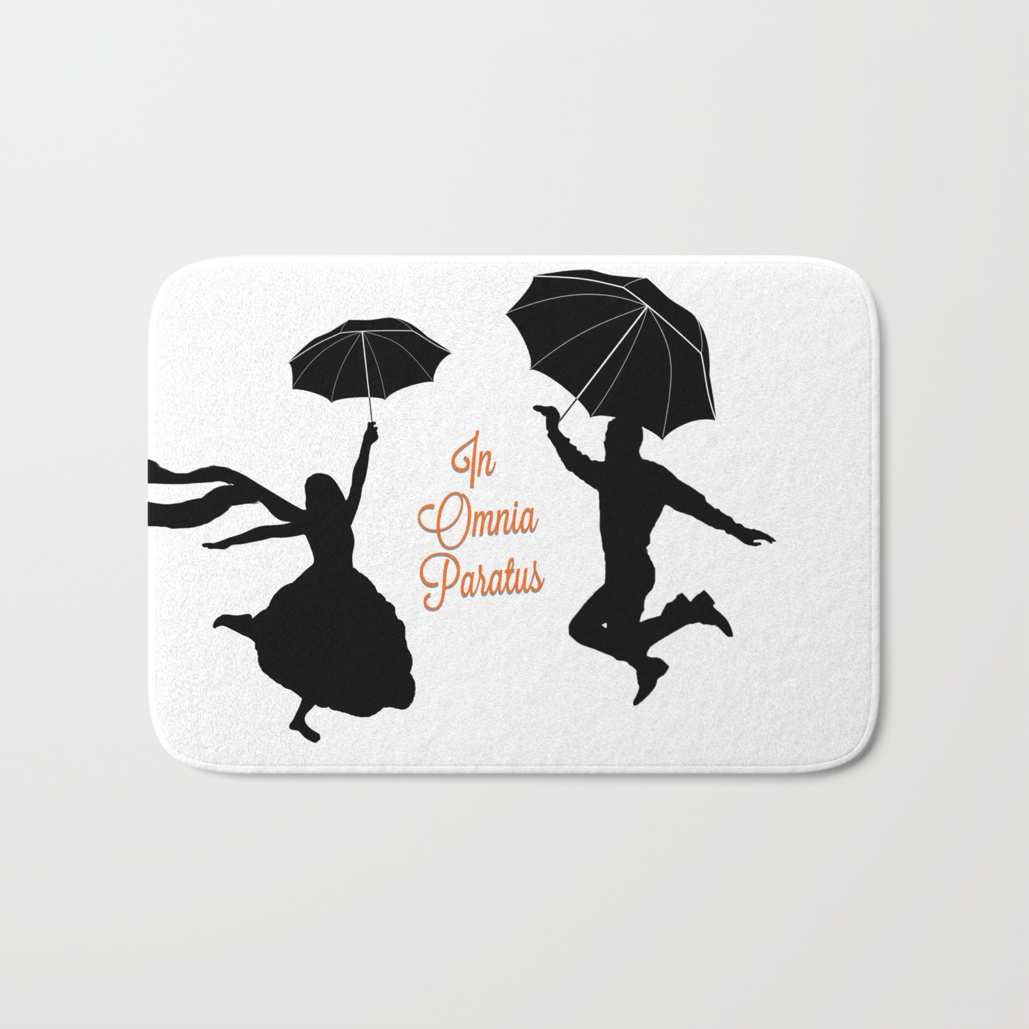 In Omnia Paratus Ready For Anything Gg Bath Mat By Laylalucelis Society6