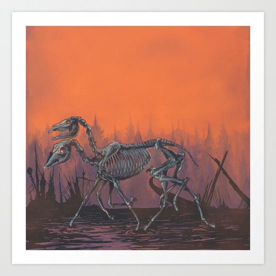 Sleipnir Art Print
