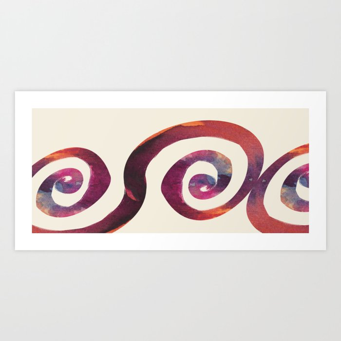 Espiral Art Print