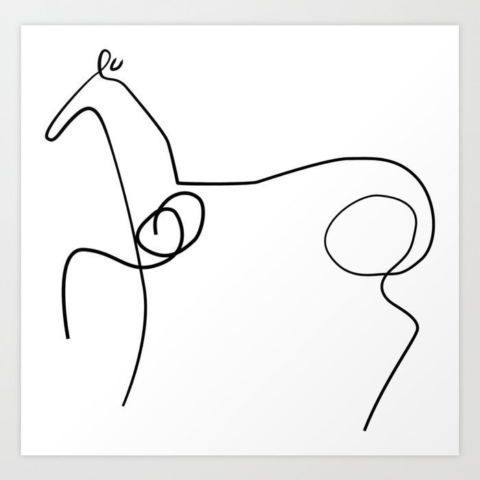 Picasso line art sale