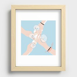 cheers Recessed Framed Print