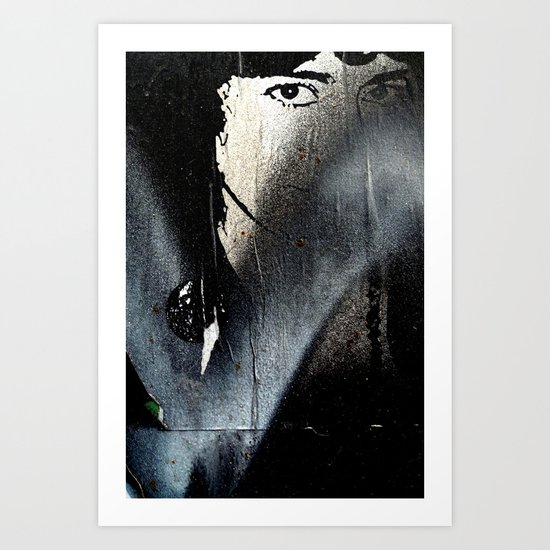 The look Art Print