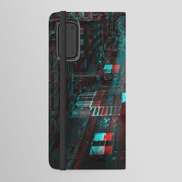 New York City distorted Android Wallet Case