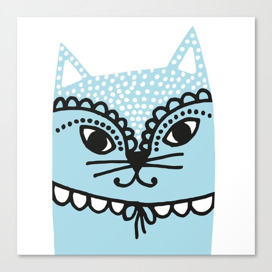 Katze #1 Canvas Print