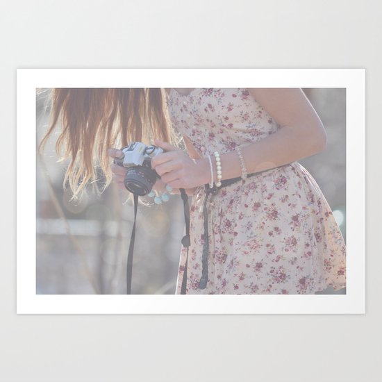 Girl Art Print