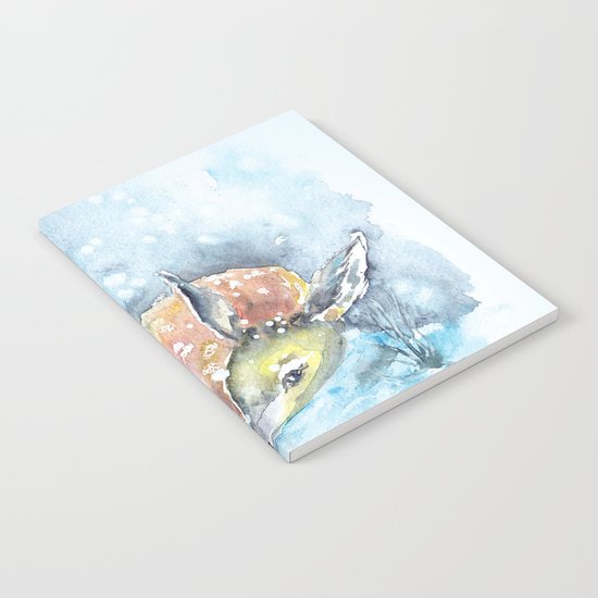 Winter animal #14 Notebook