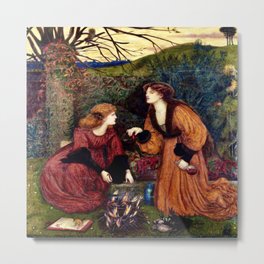 “The Love Philter” by Marie Spartali Stillman (1903) Metal Print | Acrylic, Sistarsprkls, Love, Poster, Wallmural, Witcher, Women, Vintage, Wise, Curtains 