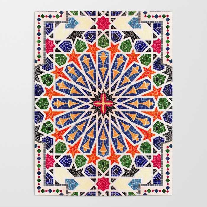 ARTERESTING V47 - Moroccan Traditional Design Poster