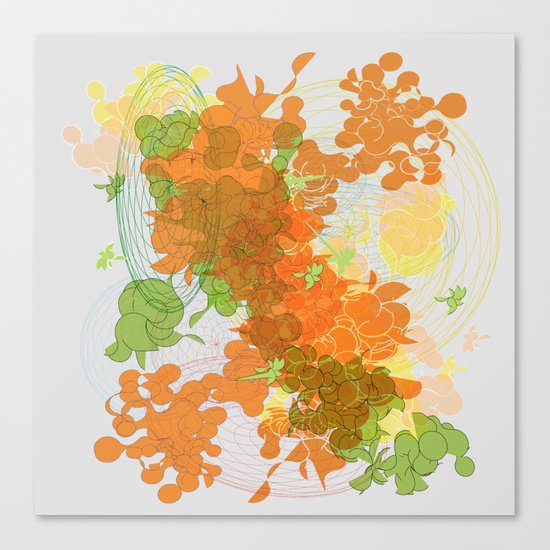 vegetal growth Canvas Print