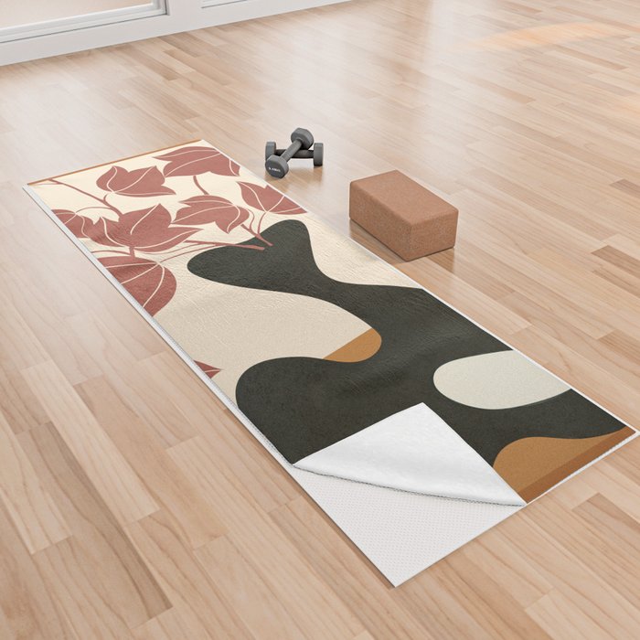 Abstract Art Vase 01 Yoga Towel