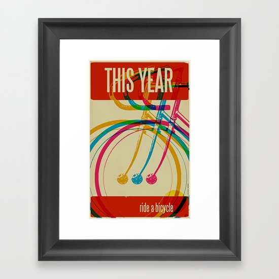 This Year Framed Art Print
