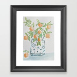Oranges Framed Art Print