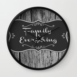 Urban Farmhouse Wall Clocks For Any Decor Style Society6