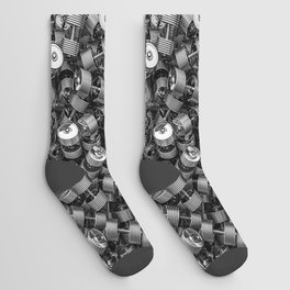Chrome dumbbells Socks