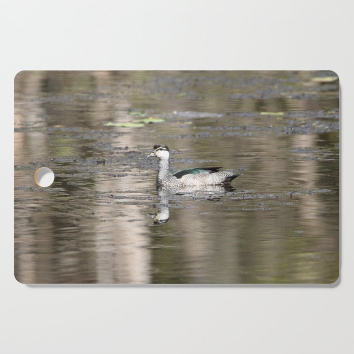 Green Pygmy Goose (female) Cutting Board