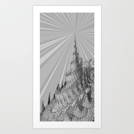 The Third Tower Art Print