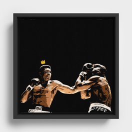 Ali Forever Framed Canvas