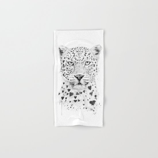 Lovely leopard Hand & Bath Towel
