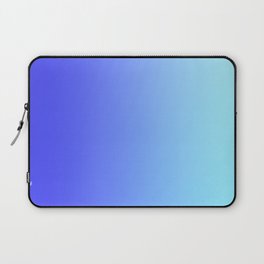 6  Blue Gradient 220506 Aura Ombre Valourine Digital Minimalist Art Laptop Sleeve