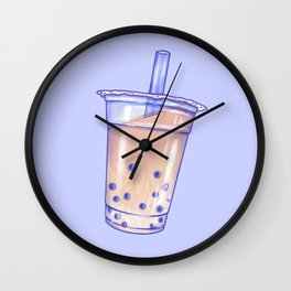 Bubble Tea Wall Clock