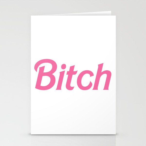 Bitch Design Stationery Cards