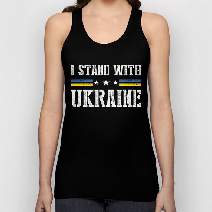 I Stand With Ukraine Tank Top