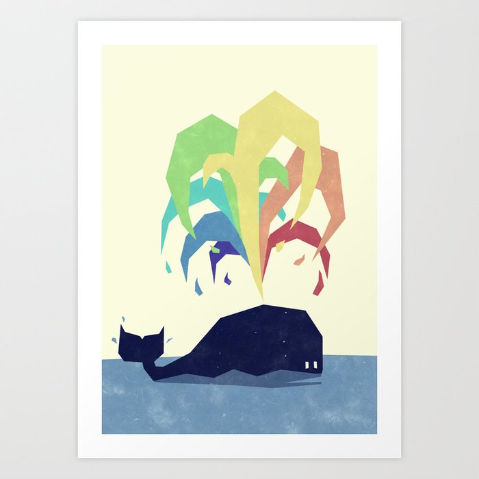 Discover the motif RAINBOW WARRIOR by Yetiland as a print at TOPPOSTER