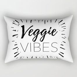 Veggie Vibes Rectangular Pillow