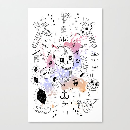 Stuff Canvas Print