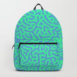 Blue & Green Smart Turing Pattern Design , 13 Pro Max 13 Mini Case, Gift Geschenk Phone-Hülle Backpack