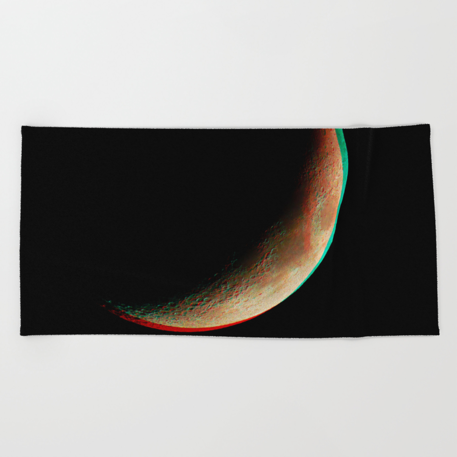 Dark Side Of The Moon 3d Beach Towel By Lmoloneyphoto Society6
