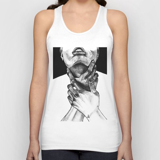 Lost in Monochrome Unisex Tank Top