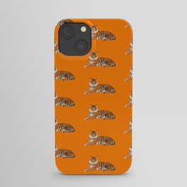 Orange Tiger iPhone Case
