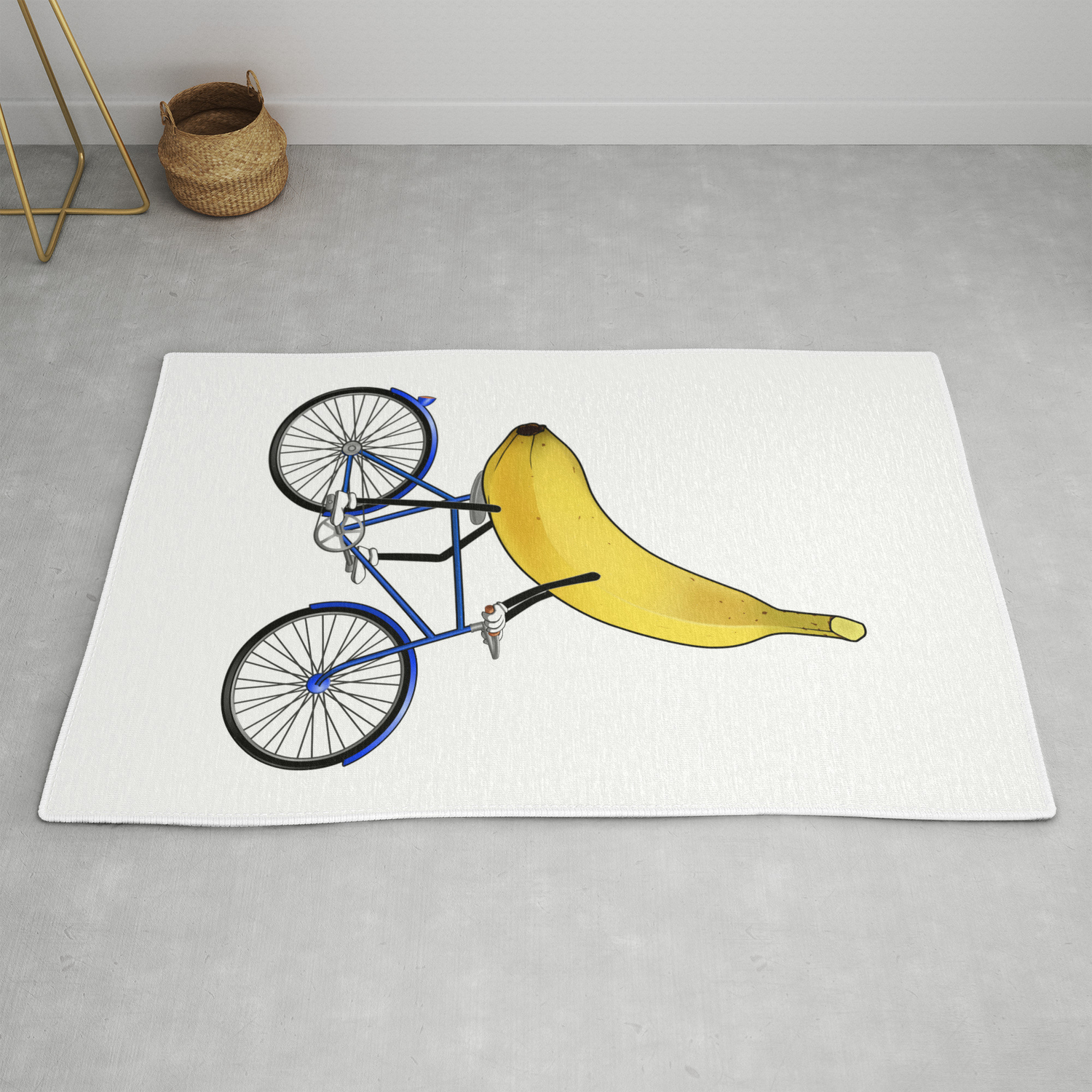 yellow banana bike
