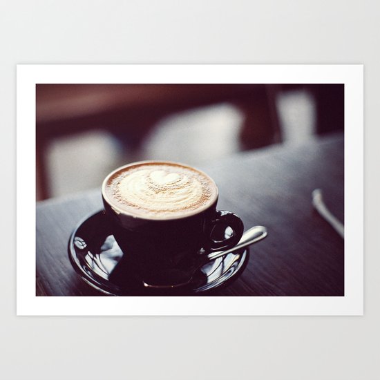 Coffee Art Print