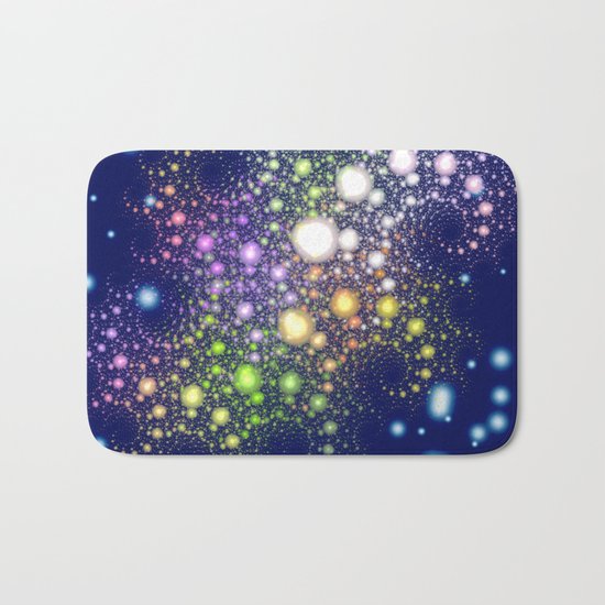 Space Pearls Bath Mat