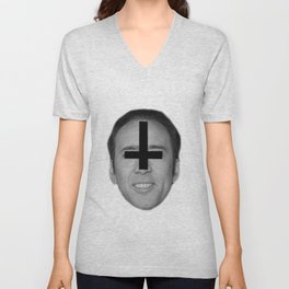 Nicolas Cage // FA$HION V Neck T Shirt