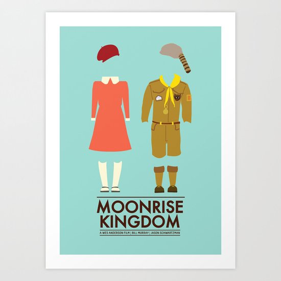 Moonrise Kingdom Poster Art Print