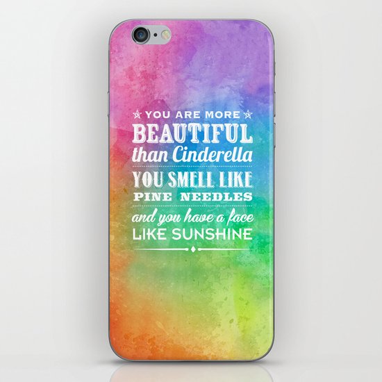 Sunshine Face iPhone Skin