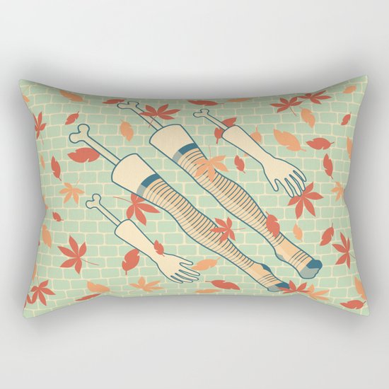 fall (in love) Rectangular Pillow