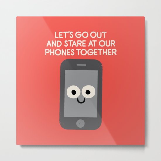 Emojionally Available Metal Print