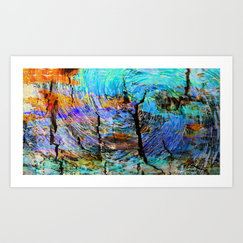 Nature Abstract Art Print By Mariesharp3648 Society6