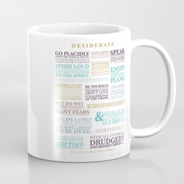 DESIDERATA prose 1 Coffee Mug