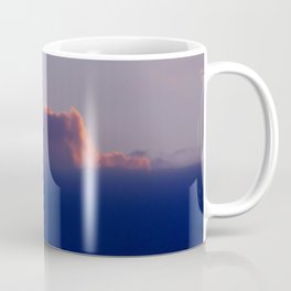 A Dreamy Cloud Coffee Mug | Photo, Dream, Whimsical, Night, Sureal, Blue, Digital, Magic, Long Exposure, Sky 